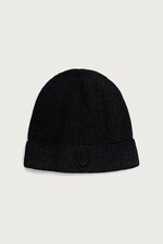 Шапка beanie чоловіча вовняна Blauer колір чорний