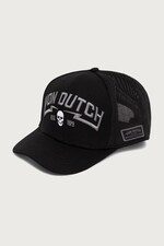 Кепка-тракер з бавовною Von Dutch колір чорний