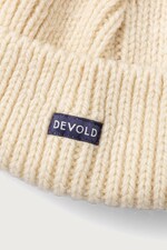 Шапка beanie вовняна Devold Nansen Wool колір бежевий