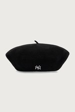 Берет вовняний New Era WOOL SCRIPT колір чорний