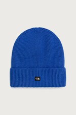 Шапка The North Face beanie MINI LOGO колір блакитний
