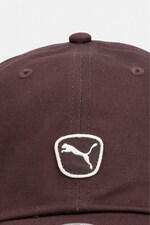 Бейсболка хлопковая Puma цвет коричневый