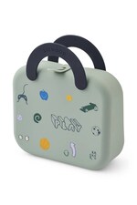 Детское Liewood Elara Foldable Lunchbox цвет зеленый