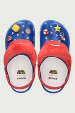 Шлепанцы Crocs Classic Mario Iam Clog цвет голубой