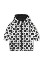 Зимова куртка дитяча Karl Lagerfeld колір чорний