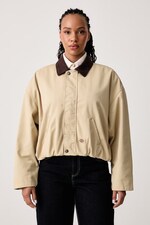Коротка куртка жіноча Dickies колір бежевий