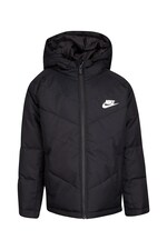 Стьобана куртка дитяча Nike колір чорний