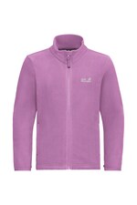 Флісова кофта дитяча Jack Wolfskin TAUNUS 100 колір фіолетовий