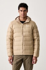 Пухова куртка чоловіча Jack Wolfskin WILD PASS DOWN колір бежевий