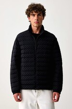 Пухова куртка чоловіча Armani Exchange колір темно-синій