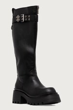 Чоботи жіночі Buffalo Liv Zip Boot Hi колір чорний
