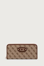 Гаманець жіночий Guess SAMANTHA колір бежевий