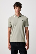 Поло чоловіче бавовняне Fred Perry колір зелений