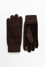 Рукавиці чоловічі Barbour колір коричневий