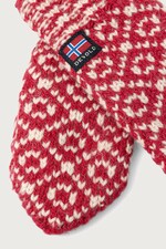 Рукавицы шерстяные Devold Svalbard Wool цвет красный