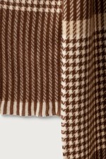 Шарф Barbour колір коричневий