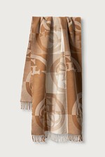 Шарф Guess колір коричневий