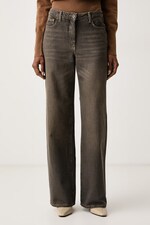 Джинси relaxed fit жіночі Patrizia Pepe колір коричневий