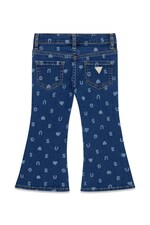 Джинси flare дитячі Guess колір блакитний