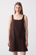 Сукня джинсова Marc O'Polo колір коричневий