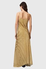Сукня AllSaints LEONA колір жовтий