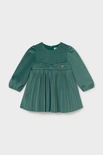 Сукня Mayoral babydoll колір зелений