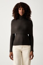 Светр жіночий з віскозою Twinset колір коричневий
