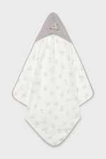 Рушник бавовняний Mayoral Newborn колір сірий