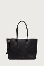 Сумка-шопер жіноча шкіряна MARC JACOBS WORK TOTE колір чорний