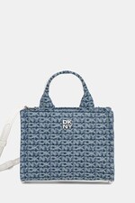 Сумка крос-боді жіноча джинсова DKNY колір блакитний