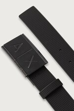 Ремень мужской кожаный Armani Exchange цвет серый