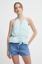 Блузка Pepe Jeans DAISY колір бірюзовий