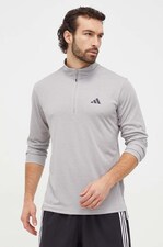 Тренувальна кофта adidas Performance Training Essentials колір сірий