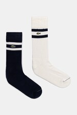 Шкарпетки Lacoste 2-pack колір зелений