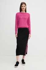 Юбка DKNY цвет черный