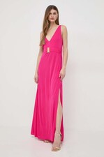 Платье Pinko цвет розовый