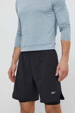 Шорти для бігу Reebok колір чорний