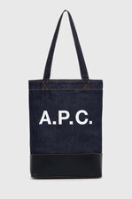 Сумка A.P.C. tote axel колір синій