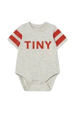 Дитяче бавовняне боді Tinycottons STRIPES LOGO BODY