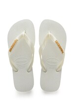 В'єтнамки Havaianas LOGO колір білий