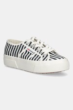 Кеди Superga STRIPES PRINT колір синій
