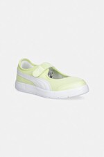 Courtflex v3 Lina V кросівки дитячі Puma колір зелений