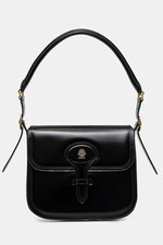 Шкіряна сумочка Bally колір чорний