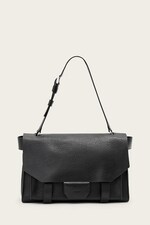 Сумочка шкіряна AllSaints URSA колір чорний