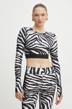 Лонгслів Versace Jeans Couture колір чорний