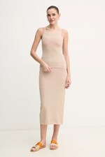 Топ DKNY колір бежевий