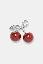 Підвіска жіноча металева Coach Cherry Shoe Charm колір червоний