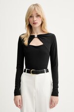 Лонгслів Guess MILENA колір чорний