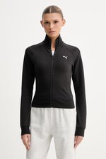 Жіноча кофта, яка розстібається Puma Essentials Slim колір чорний