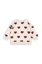 Дитяча кофта Konges Sløjd LOU SWEAT SHIRT OCS колір бежевий